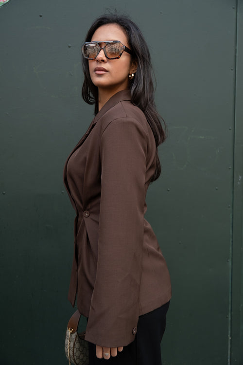 Blazer choco Camelia