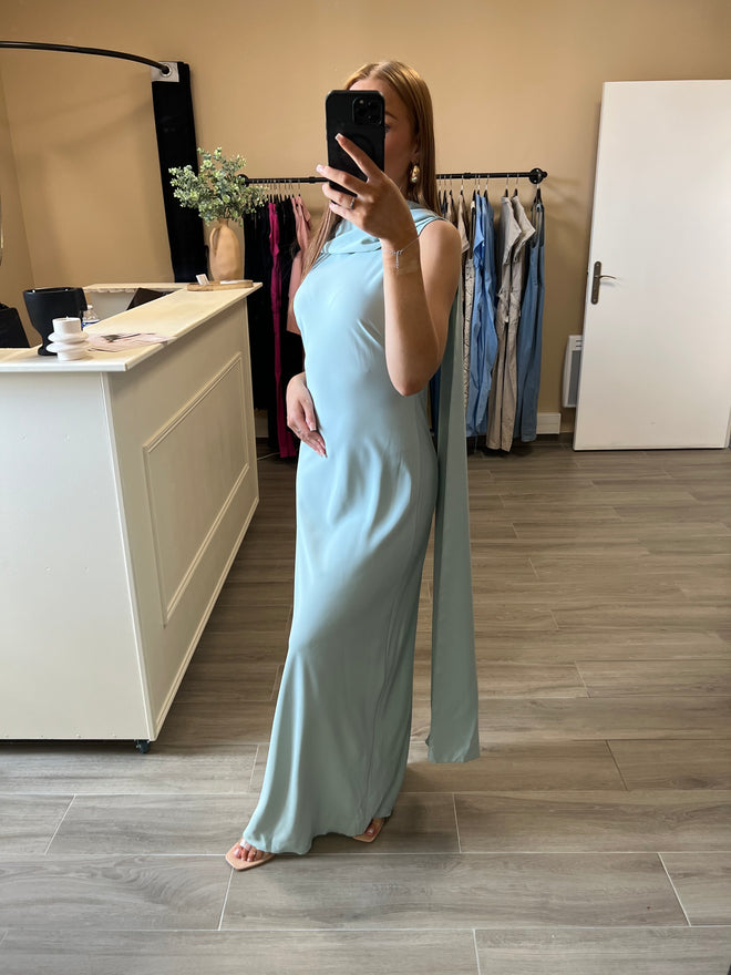 Robe Aya Vert d’eau