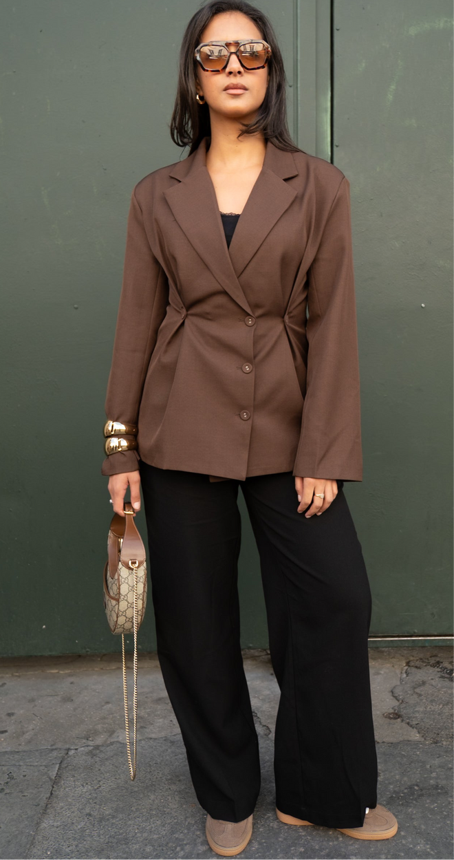 Blazer choco Camelia