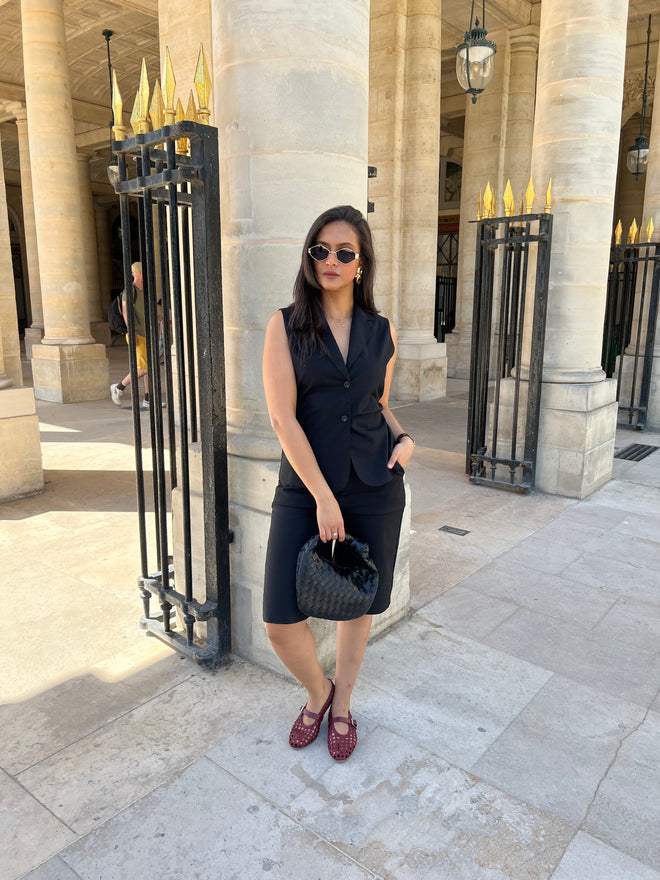 Ensemble tailleur bermuda