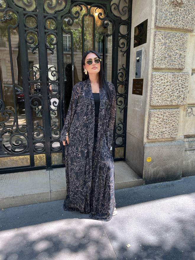 Kimono création Noir