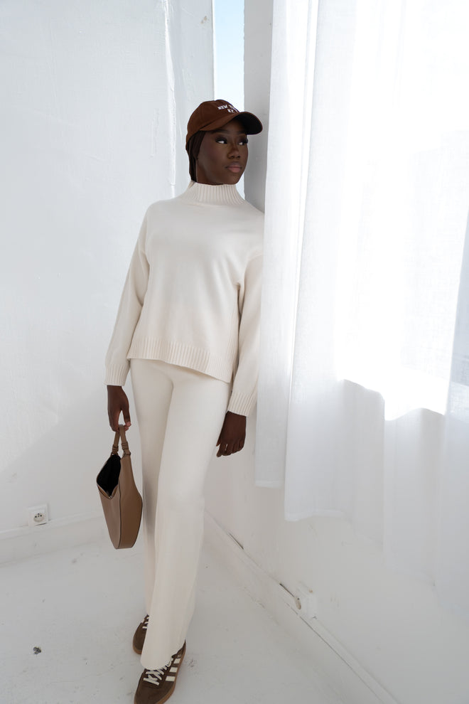 Ensemble cocooning crème