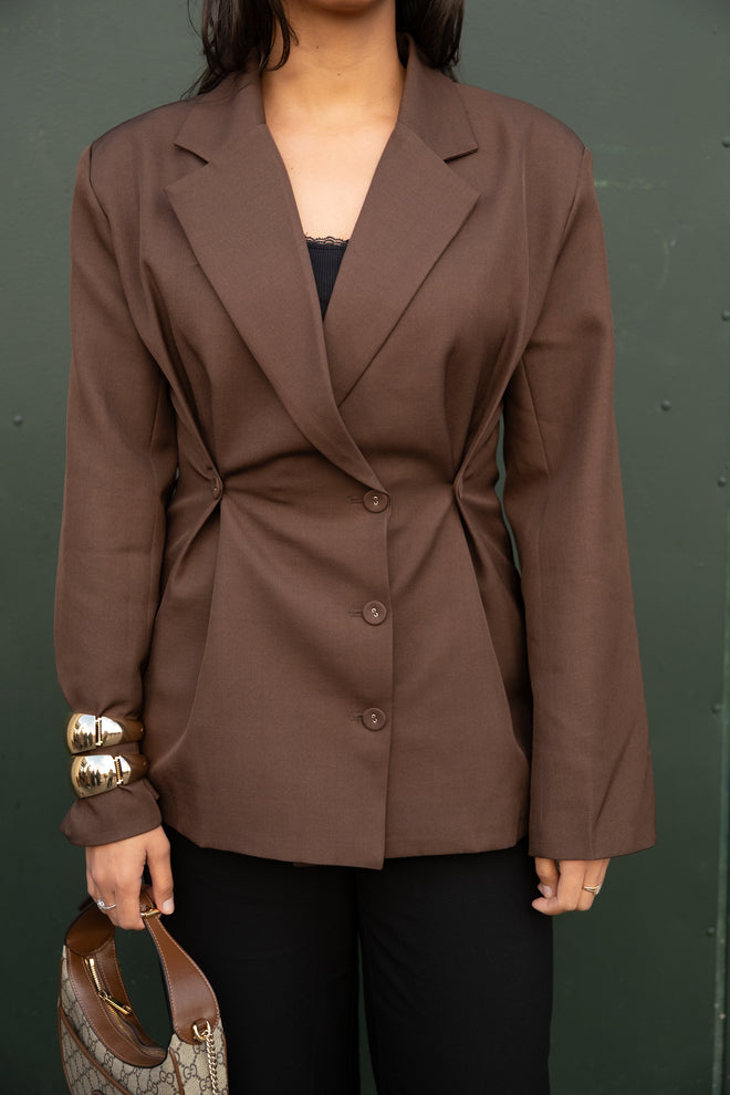 Blazer choco Camelia